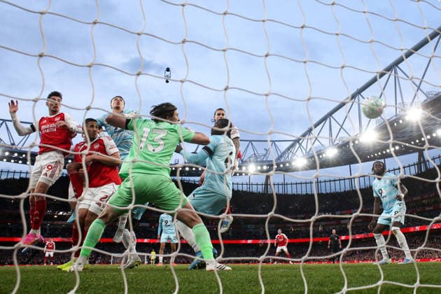 Arsenal gegen Burnley 18. Mai 2026, London Premier League Fußball Arsenal gegen Burnley Kai Havertz von Arsenal erzielt das erste Tor Foto Charlotte Wilson Abseits London UK  Copyright: xCharlottexWilsonx xOffsidexOffside