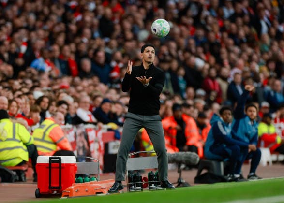 Premier League 2025 26 Arsenal v Burnley Emirates Stadium 18.05.2026 Arsenal manager Mikel Arteta Premier League 2025 26 Arsenal v Burnley Emirates Stadium 18.05.2026 Photograph By Marc Aspland The Times  Copyright: xMarcxAsplandx NINTCHDBPICT001081982340