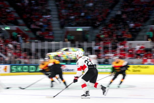 Ice hockey, Eishockey - IIHF WC 2026 ZURICH,SWITZERLAND,18.MAY.26 - ICE HOCKEY - IIHF Ice Hockey World Championship, WM, Weltmeisterschaft 2026, group stage, Germany vs Switzerland. Image shows Timo Meier (SUI).  GEPAxpictures xMaticxKlansek