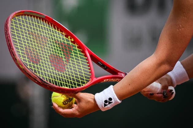 May 18, 2026, Paris, France, France: Illustration of a tennis racket with a ball during the Roland-Garros 2026, French Open 2026, Grand Slam tennis tournament at Roland-Garros Stadium on May 18, 2026 in Paris, France. Paris France - ZUMAm308 20260518_zsp_m308_091 Copyright: xMatthieuxMirvillex