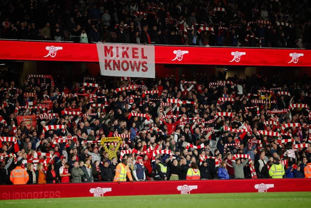 Premier League 2025 26 Arsenal v Burnley Emirates Stadium 18.05.2026 Arsenal fans Premier League 2025 26 Arsenal v Burnley Emirates Stadium 18.05.2026 Photograph By Marc Aspland The Times  Copyright: xMarcxAsplandx NINTCHDBPICT001081988484