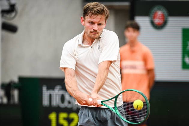 May 18, 2026, Paris, France, France: David GOFFIN of Belgium during the first qualifying day of the Roland-Garros 2026, French Open 2026, Grand Slam tennis tournament at Roland-Garros Stadium on May 18, 2026 in Paris, France. Paris France - ZUMAm308 20260518_zsp_m308_106 Copyright: xMatthieuxMirvillex