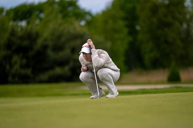 Amundi German Masters - Fourth Round Alexandra Forsterling of Germany prepares to putt on the green of the 11th hole during the final round of the Amundi German Masters at Green Eagle Golf Courses in Hamburg, Germany, on May 17, 2026. Hamburg Germany  Copyright: xAndyxAstfalckx originalFilename:astfalck-amundige260518_npVQE.jpg