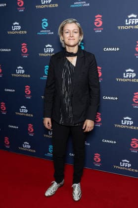 Trophees 2026 - Arkema Premiere Ligue - Paris Lucie Boudesseul attends the awards ceremony of the French Women’s Football Professional League LFFP 2025 2026 season at Pavillon Dauphine on May 18, 2026 in Paris, France. Photo by Nasser Berzane ABACAPRESS.COM Paris France  Copyright: xBerzanexNasser ABACAx