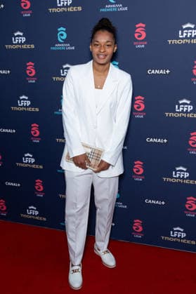 Trophees 2026 - Arkema Premiere Ligue - Paris Julie Swierot attends the awards ceremony of the French Women’s Football Professional League LFFP 2025 2026 season at Pavillon Dauphine on May 18, 2026 in Paris, France. Photo by Nasser Berzane ABACAPRESS.COM Paris France  Copyright: xBerzanexNasser ABACAx