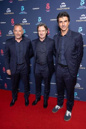 Trophees 2026 - Arkema Premiere Ligue - Paris Stephane Saillant, Laurent Bonadei, Lionel Letizi attends the awards ceremony of the French Women’s Football Professional League LFFP 2025 2026 season at Pavillon Dauphine on May 18, 2026 in Paris, France. Photo by Nasser Berzane ABACAPRESS.COM Paris France  Copyright: xBerzanexNasser ABACAx