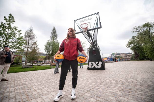 Warszawa 19.05.2026 press conference, PK, Pressekonferenz ahead of FIBA 3X3 Basketball World Cup in Warsaw, Poland. Konferencja prasowa przed Mistrzostwami Swiata w Koszykowce 3x3 FIBA Persons Shown : Aleksandra Ziemborska Fot. Kai Taller Arena Akcji NEWSPIX.PL --- newspix.pl 