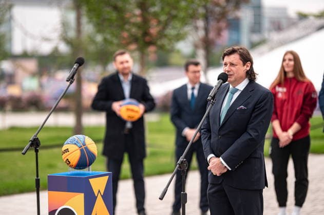Basketball, FIBA 3x3 World Cup in Warsaw, Press conference