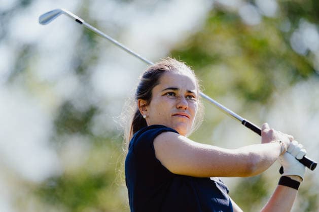 GOLF - LET, Allegria Open 2026 STEGERSBACH,AUSTRIA,19.MAY.26 - GOLF - Ladies European Tour Access Series, Allegria Open. Image shows Maria Villanueva (ESP).  GEPAxpictures xAlexanderxSolc