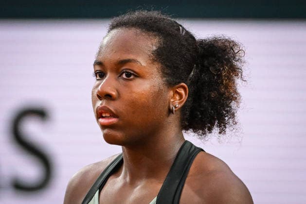 May 19, 2026, Paris, France, France: Daphnee MPETSHI PERRICARD of France during the second qualifying day of the Roland-Garros 2026, French Open 2026, Grand Slam tennis tournament at Roland-Garros Stadium on May 19, 2026 in Paris, France. Roland Garros 2026 - Qualifying Day 2  - ZUMAm308 20260519_zsp_m308_003 Copyright: xMatthieuxMirvillex