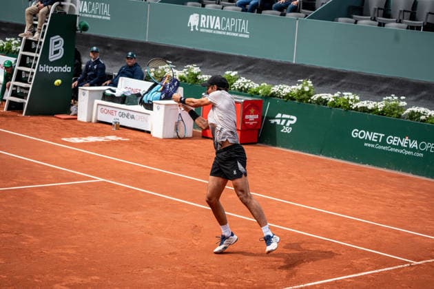 TENNIS : Open de Geneve - 19 05 2026 Alexei Popyrin against Clement Tabur at the Gonet Geneva Open 2026  Copyright: xTristanxLapierrex
