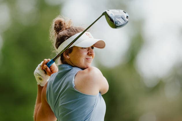 GOLF - LET, Allegria Open 2026 STEGERSBACH,AUSTRIA,19.MAY.26 - GOLF - Ladies European Tour Access Series, Allegria Open. Image shows Theresa De Bochdanovits (GER).  GEPAxpictures xAlexanderxSolc