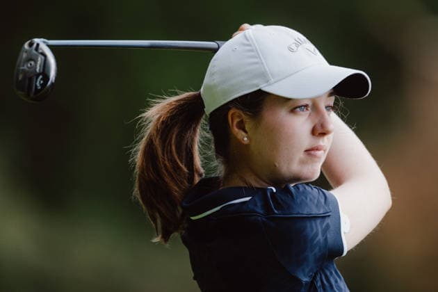 GOLF - LET, Allegria Open 2026 STEGERSBACH,AUSTRIA,19.MAY.26 - GOLF - Ladies European Tour Access Series, Allegria Open. Image shows Lauren Holmey (FRA).  GEPAxpictures xAlexanderxSolc