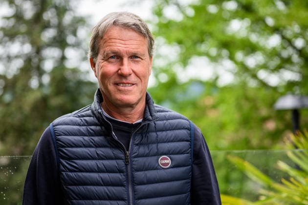 260519 Johan Garpenlöv, expert at Swedish Radio channel SR, poses for a portrait at a press event during the 2026 IIHF Ice Hockey World Championship on May 19, 2026 in Bern Photo Jesper Zerman BILDBYRAN kod JZ JZ0720 ishockey ice hockey ishockey vm 2026 vm 2026 iihf world championship pressträff event meeting sverige sweden day 5 bbeng  Copyright: JESPERxZERMAN BB260519JZ001