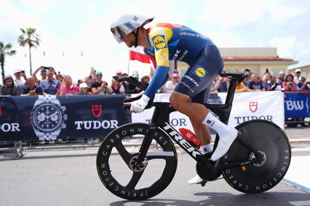 Italy™s Jonathan Milan of Lidl-Trek during Stage 10 of the Giro d™Italia from Viareggio to Massa, Italy, Tuesday May 19, 2026.  Copyright: xMassimoxPaolone LaPressex