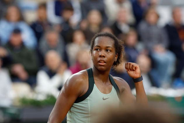 May 19, 2026, Paris, Paris, France: Daphno MPETCHI PERRICARD (FRA) in action during the qualifications day 2 of the tennis Grand Slam of Roland Garros 2026, at Roland Garros Stadium - on April 16 2026 .Paris - France Paris France - ZUMAb253 20260519_zsp_b253_016 Copyright: xLoicxBaratouxx