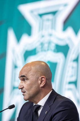 Portugal Head Coach Roberto Martínez announces final squad for the FIFA World Cup, WM, Weltmeisterschaft, Fussball 2026 during a press conference, PK, Pressekonferenz at Cidade do Futebol, on May 19th,2026 (Photo by Joao Bravo Sports Press Photo)  Copyright: xJoaoxBravo SportsxPressxPhotox Sportspressphoto_SPR149960
