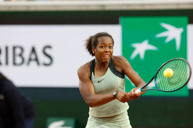 May 19, 2026, Paris, Paris, France: Daphno MPETCHI PERRICARD (FRA) in action during the qualifications day 2 of the tennis Grand Slam of Roland Garros 2026, at Roland Garros Stadium - on April 16 2026 .Paris - France Paris France - ZUMAb253 20260519_zsp_b253_021 Copyright: xLoicxBaratouxx