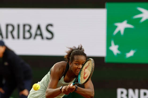 May 19, 2026, Paris, Paris, France: Daphno MPETCHI PERRICARD (FRA) in action during the qualifications day 2 of the tennis Grand Slam of Roland Garros 2026, at Roland Garros Stadium - on April 16 2026 .Paris - France Paris France - ZUMAb253 20260519_zsp_b253_023 Copyright: xLoicxBaratouxx
