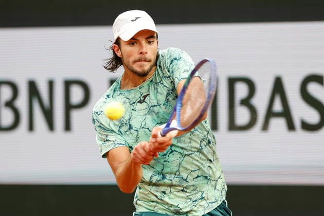 May 19, 2026, Paris, Paris, France: Jaime FARIA (POR) in action during the qualifications day 2 of the tennis Grand Slam of Roland Garros 2026, at Roland Garros Stadium - on April 16 2026 .Paris - France Paris France - ZUMAb253 20260519_zsp_b253_040 Copyright: xLoicxBaratouxx