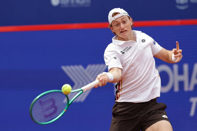 2026 05 19, xFSx, Bitpanda Open Hamburg ATP500, round of 16, mens tennis tournament in Hamburg , Am Rothembaum in Hamburg , Ignacio Buse PER plays a forehand Copyright: HMBxMedia FernandoxSoares