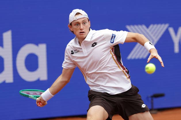2026 05 19, xFSx, Bitpanda Open Hamburg ATP500, round of 16, mens tennis tournament in Hamburg , Am Rothembaum in Hamburg , Ignacio Buse PER plays a forehand Copyright: HMBxMedia FernandoxSoares