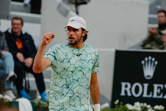 TENNIS - French Open 2026 PARIS,FRANCE,19.MAY.26 - TENNIS - ATP, Tennis Herren World Tour, French Open, Roland Garros, Grand Slam, qualification. Image shows Jaime Faria (POR).  GEPAxpictures xFrancoisxAsal