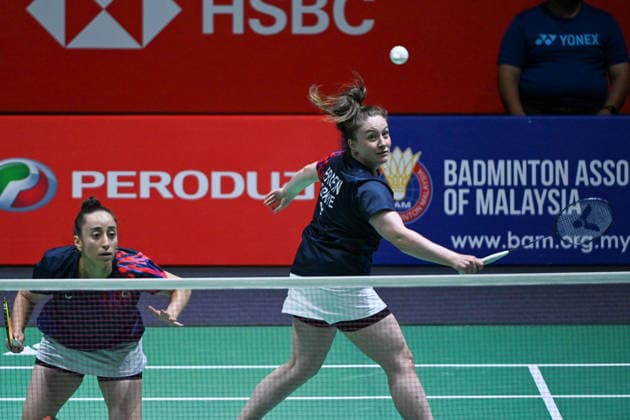 (260519) -- KUALA LUMPUR, May 19, 2026 -- Bengisu Ercetin (R) Nazlican Inci compete during the women s doubles round of 32 match between Luo Yi Wang Tingge of China and Bengisu Ercetin Nazlican Inci of T¨¹rkiye at 2026 Malaysia Masters badminton tournament in Kuala Lumpur, Malaysia, May 19, 2026. (Photo by Xinhua) (SP)MALAYSIA-KUALA LUMPUR-BADMINTON-MALAYSIA MASTERS-WOMEN S DOUBLES ChongxVoonxChung 