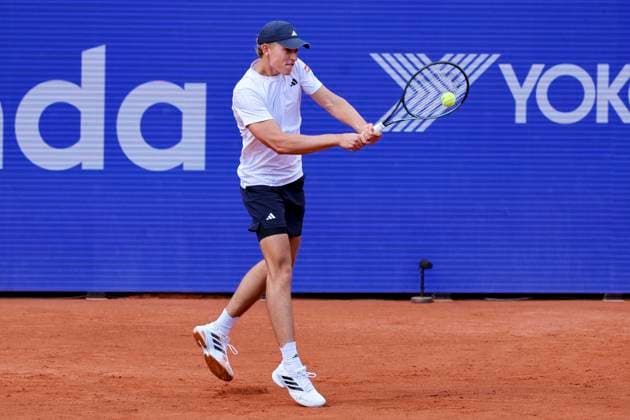 Justin Engel Germany controls the ball, Bitpanda Hamburg Open, Bitpanda Hamburg Open, Rothenbaum, May 19, 2026 in Hamburg, Germany Photo by Marco Steinbrenner DeFodi Images Justin Engel Germany controls the ball, Bitpanda Hamburg Open, Bitpanda Hamburg Open, Rothenbaum, May 19, 2026 in Hamburg, Germany Photo by Marco Steinbrenner DeFodi Images