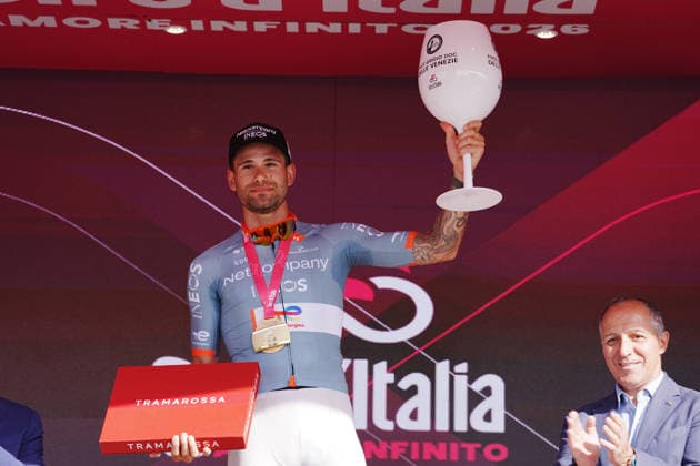 during Stage 10, an individual time trial at the Giro d™Italia, from Viareggio to Massa, Italy, Tuesday, May 19, 2026.  Copyright: xGianxMattiaxD Albertox xLaPressex