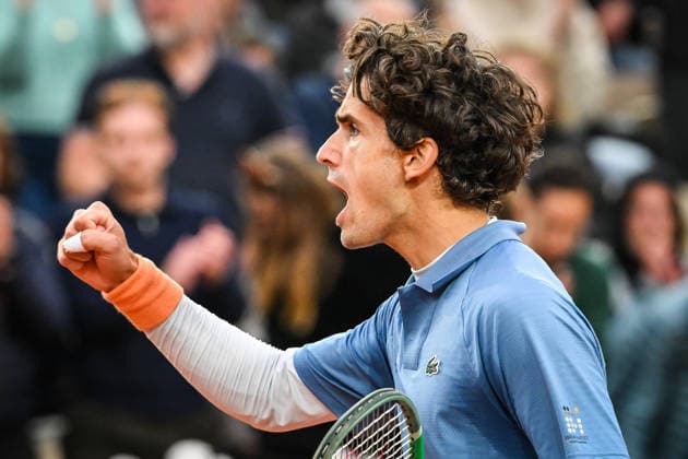 May 19, 2026, Paris, France, France: Pierre-Hugues HERBERT of France celebrates his victory during the second qualifying day of the Roland-Garros 2026, French Open 2026, Grand Slam tennis tournament at Roland-Garros Stadium on May 19, 2026 in Paris, France. Paris France - ZUMAm308 20260519_zsp_m308_058 Copyright: xMatthieuxMirvillex