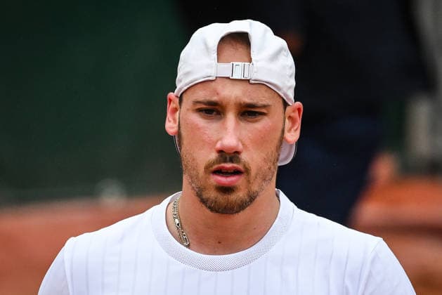 May 19, 2026, Paris, France, France: Kyrian JACQUET of France during the second qualifying day of the Roland-Garros 2026, French Open 2026, Grand Slam tennis tournament at Roland-Garros Stadium on May 19, 2026 in Paris, France. Paris France - ZUMAm308 20260519_zsp_m308_065 Copyright: xMatthieuxMirvillex