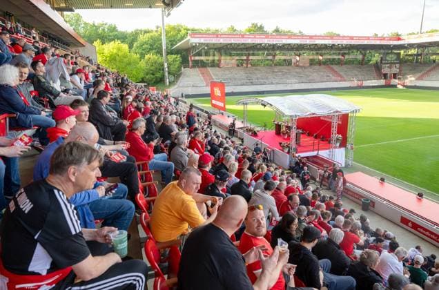Soccer, Men, Season 2025 2026, 1 Bundesliga, 1 FC Union Berlin, Annual General Meeting at Stadion An der Alten Försterei, Overview, 19 05 2026, Copyright: xMatthiasxKochx