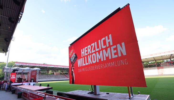MV General Meeting at Stadion An der Alten Försterei Sport Football Soccer Bundesliga Men DFL Season 2025 2026 19 05 2026 1 FC Union Berlin FCU