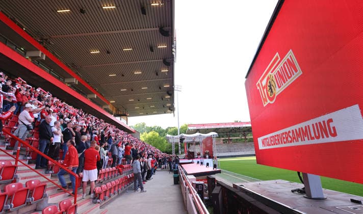 MV General Meeting at Stadion An der Alten Försterei Sport Football Soccer Bundesliga Men DFL Season 2025 2026 19 05 2026 1 FC Union Berlin FCU