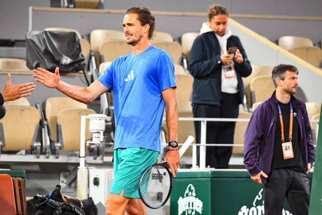 TENNIS : Roland Garros 2026 - Paris - 19 05 2026 Alexander Zverev (GER) ParisFrance  Copyright: xBaptistexAutissierx