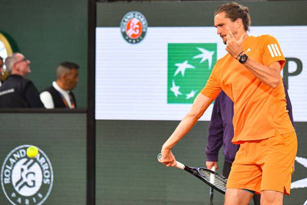 TENNIS : Roland Garros 2026 - Paris - 19 05 2026 Alexander Zverev (GER) ParisFrance  Copyright: xBaptistexAutissierx