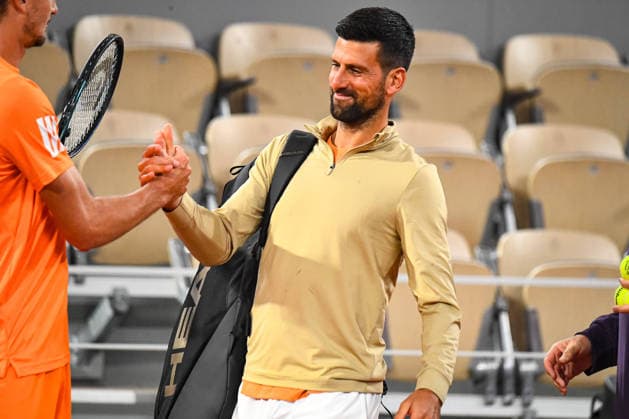 TENNIS : Roland Garros 2026 - Paris - 19 05 2026 Novak Djokovic (SRB) ParisFrance  Copyright: xBaptistexAutissierx
