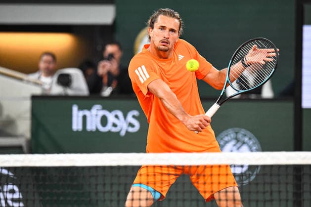Tennis, French Open, Alexander Zverev, Training