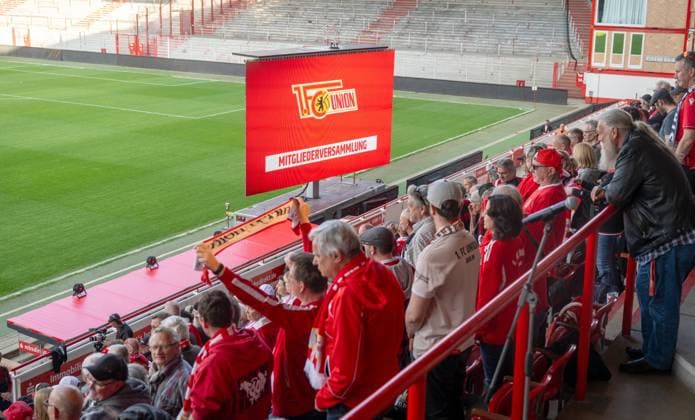 Soccer, Men, Season 2025 2026, 1 Bundesliga, 1 FC Union Berlin, Annual General Meeting at Stadion An der Alten Försterei, Overview, 19 05 2026, Copyright: xMatthiasxKochx