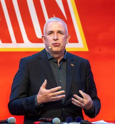 Soccer, Men, Season 2025 2026, 1 Bundesliga, 1 FC Union Berlin, Annual General Meeting at Stadion An der Alten Försterei, President Dirk Zingler 1 FC Union , 19 05 2026, Copyright: xMatthiasxKochx