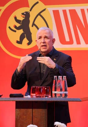 President Dirk Zingler MV General Meeting at Stadion An der Alten Försterei Sport Football Soccer Bundesliga Men DFL Season 2025 2026 19 05 2026 1 FC Union Berlin FCU