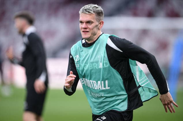 FOOTBALL EUROPA LEAGUE SEASON 2025 2026 Final in Istanbul 19 05 2026 SC Freiburg Aston Villa Training SC Freiburg at Besiktas Park Stadium, Matthias Ginter during a running exercise