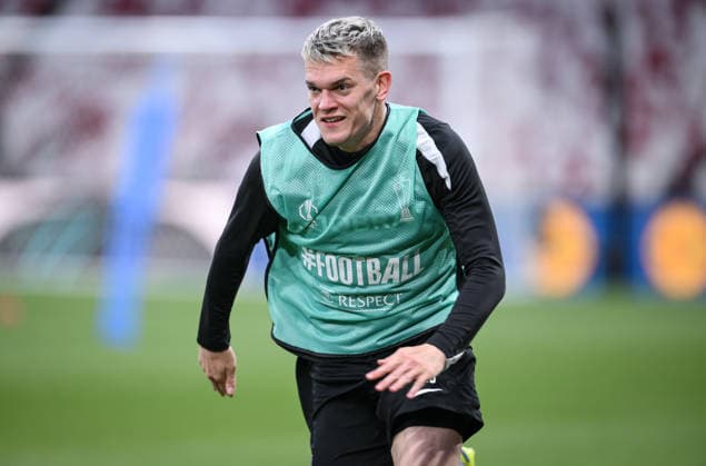 FOOTBALL EUROPA LEAGUE SEASON 2025 2026 Final in Istanbul 19 05 2026 SC Freiburg Aston Villa Training SC Freiburg at Besiktas Park Stadium, Matthias Ginter during a running exercise