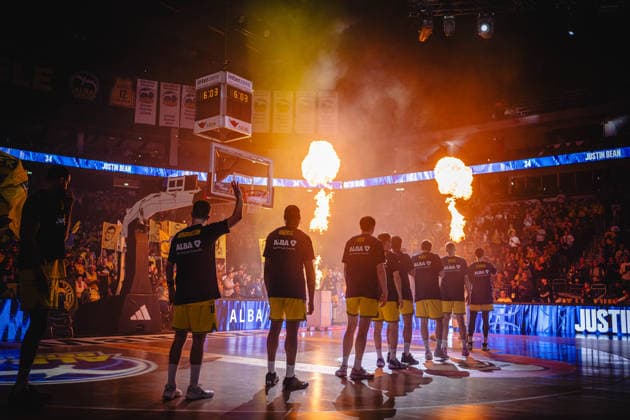 Basketball Berlin 19 05 2026 Season 2025 2026 EasyCredit BBL 1 Bundesliga Men, Men Playoffs Quarterfinals Game 2 Alba Berlin RASTA Vechta TEAM PRESENTATION ALBA