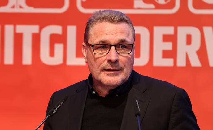 Managing Director Oskar Kosche MV General Meeting at Stadion An der Alten Försterei Sport Football Soccer Bundesliga Men DFL Season 2025 2026 19 05 2026 1 FC Union Berlin FCU