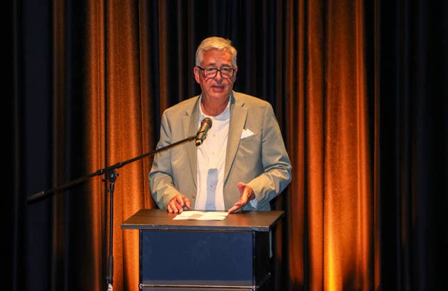 19 05 2026, Germany, Stuttgart, Football ethics in dialog Goal or own goal VfB President Dietmar Allgaier