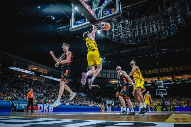 Basketball Berlin 19 05 2026 Season 2025 2026 EasyCredit BBL 1 Bundesliga Men, Men Playoffs Quarterfinals Game 2 Alba Berlin RASTA Vechta Moses Wood Alba Berlin, No 11