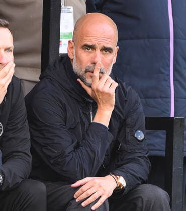 19 May 2026 - AFC Bournemouth v Manchester City - Premier League - Vitality Stadium - Bournemouth. AFC Bournemouth v Manchester City - Premier League - Vitality Stadium - Bournemouth. Manchester City Manager Pep Guardiola. Picture : Mark Pain BOURNEMOUTH England  Copyright: xMarkxPainx