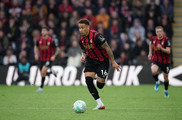 Bournemouth v Manchester City, Premier League, Football, Vitality Stadium, Bournemouth, UK - 19 May 2026 Marcus Tavernier of Bournemouth runs the ball. Bournemouth Vitality Stadium Bournemouth UK, UK NEWSPAPERS OUT Copyright: xSeanxRyanx